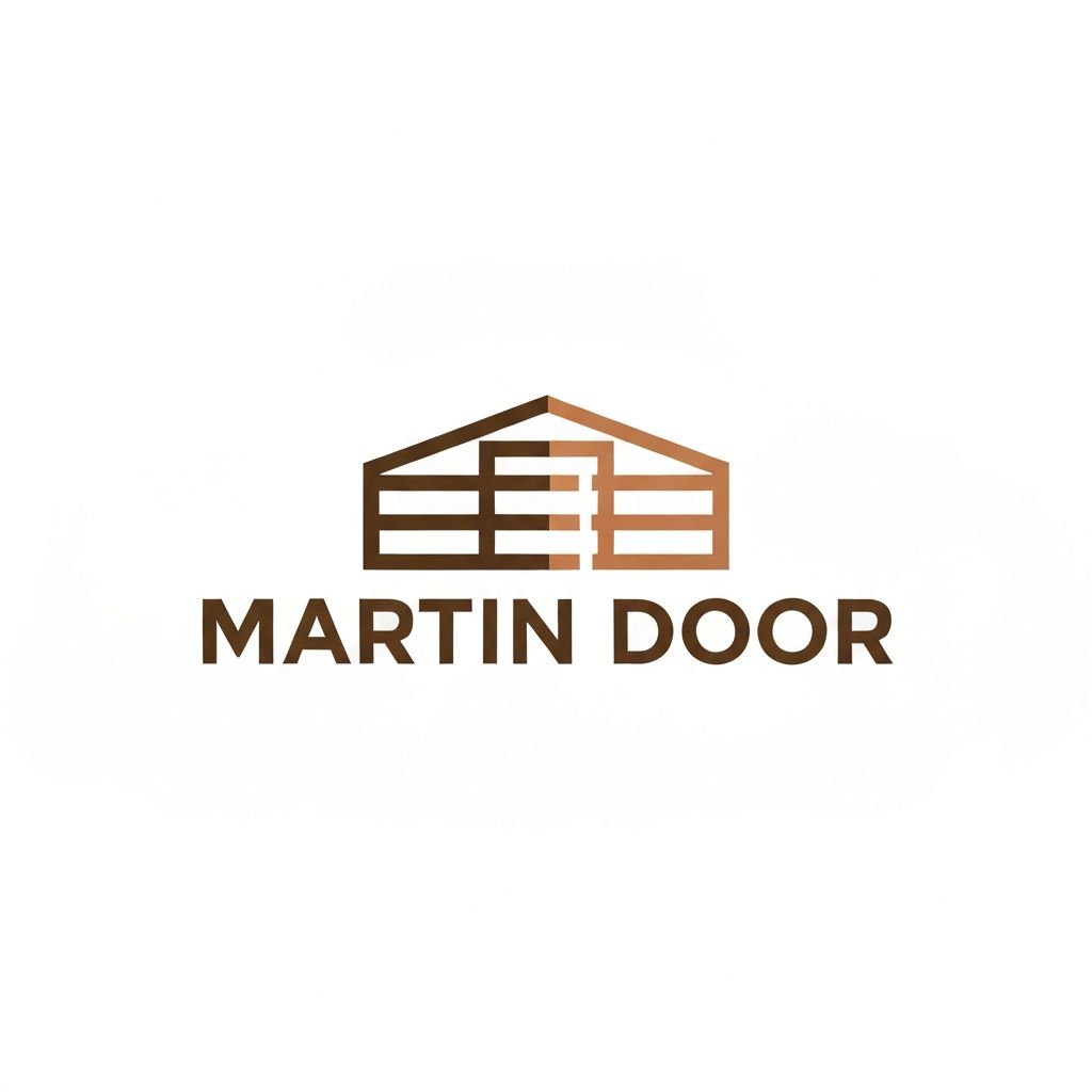 Martin Door garage door brand logo