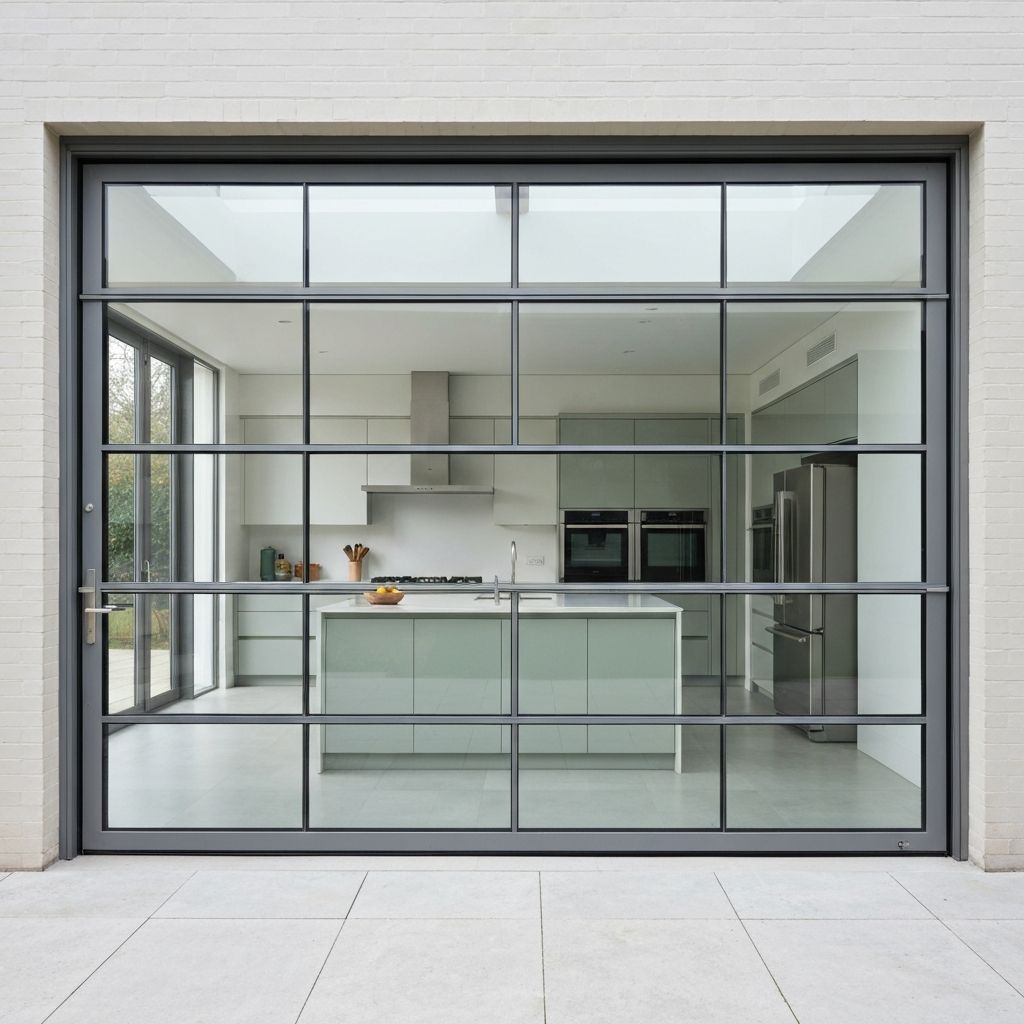 Full View Glass garage door style